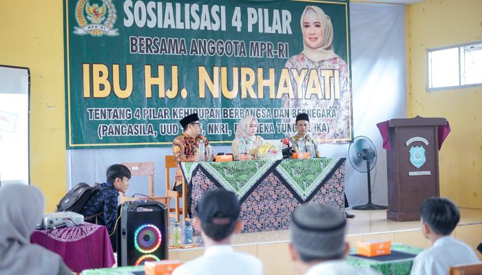 Tanamkan Cinta Tanah Air kepada Generasi Muda, Hj Nurhayati Sosialisasikan Empat Pilar Kebangsaan