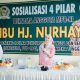 Sosialisasi 4 Pilar, Hj Nurhayati : Upaya Menjunjung Tinggi Nilai Nilai Luhur Bangsa