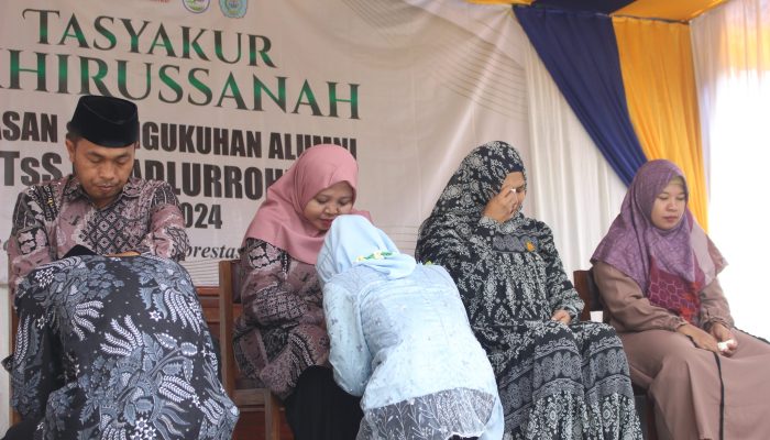 Tasyakur Akhirussanah dan Pesan Kepala Madrasah MTsS Riyadlurrohmah