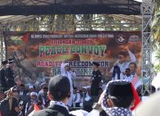 Ribuan Pemotor Muslim se Priatim Berkonvoi Serukan Gerakan Dukung Kemerdekaan Palestina
