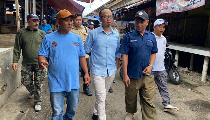 Penataan Pasar Cikurubuk masuk Program 100 Hari Kerja Viman – Diky jika Terpilih jadi Walikota