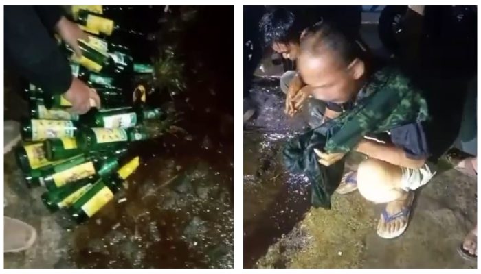 Miris ! Oknum Ketua RT Bukannya Memberantas Miras eh Malah Jadi Bandar