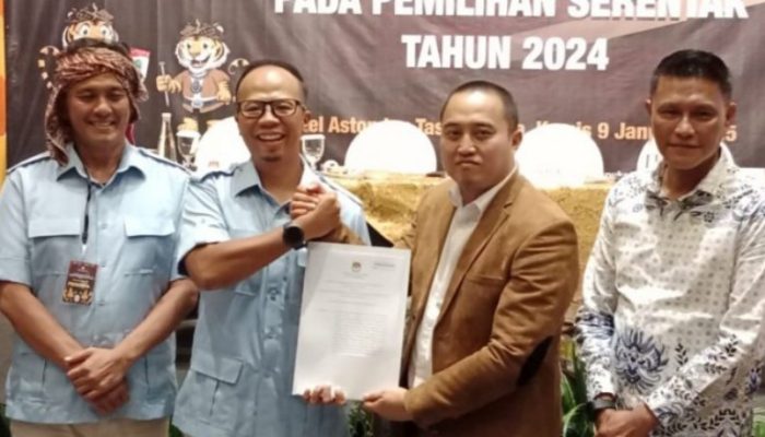 KPU Kota Tasik Tetapkan Viman – Diky Sebagai Pemenang Pilkada 2024