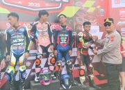 Sambut HUT ke 80 RI, Polres Ciamis dan IMI Gelar Open Road Race 2025