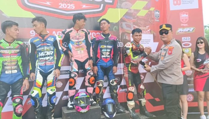 Sambut HUT ke 80 RI, Polres Ciamis dan IMI Gelar Open Road Race 2025