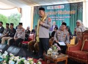 Pesan Kapolres Ciamis Untuk Masyarakat Cihaurbeuti pada Pengajian Bulanan