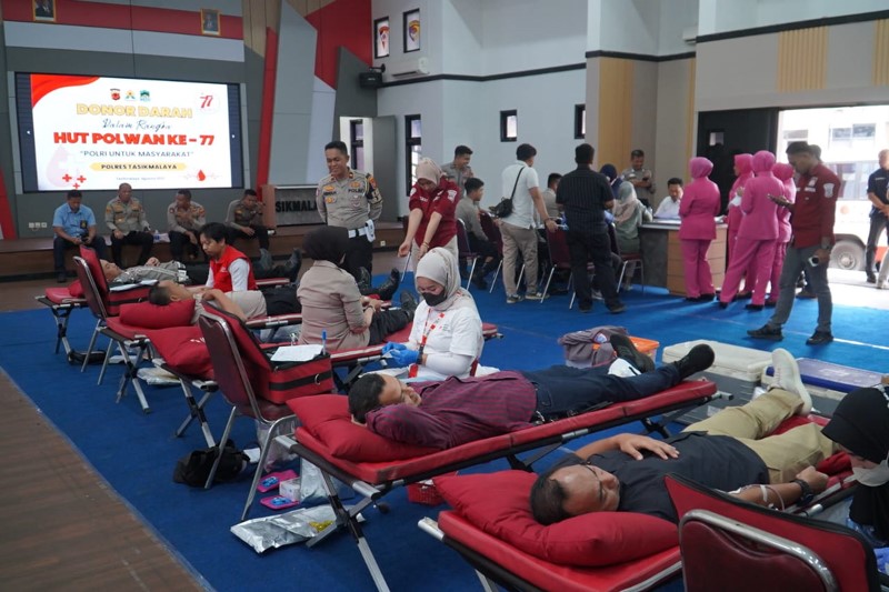 Donor Darah Ciptakan Sinergitas Antara Aparat Keamanan dan Masyarakat dalam Misi Kemanusiaan