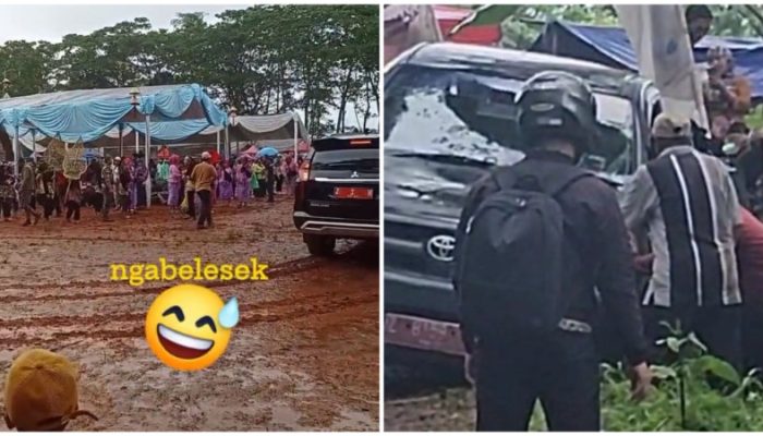 Mobil Dinas Terperosok Saat Peringati Hut Kota Tasik di Tamansari, Tomas : Harus ada Pemerataan