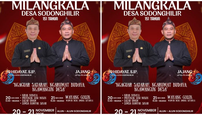 Desa Sodong Perkuat Semangat Gotong Royong Melalui Milangkala Ke 151