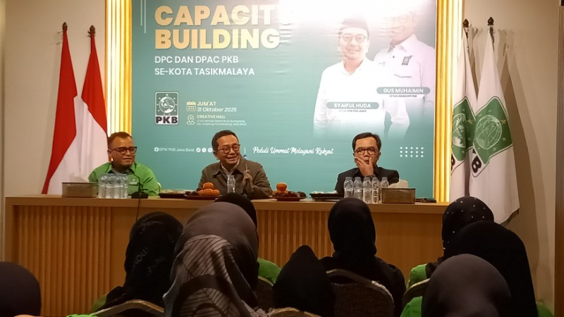 Menuju Kader Naik Kelas, Pengurus DPAC se Kota Tasikmalaya Ikuti Capacity Building di Kantor DPW PKB Jawa Barat