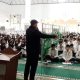 Ribuan Siswa SMPN 1 Singaparna Ikuti Peringatan Isra Mi’raj di Masjid Agung Singaparna
