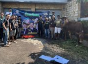 Karang Taruna Kabupaten Tasikmalaya Sembelih Sapi Kurban, Wujud Syukur Atas Nikmat Sehat