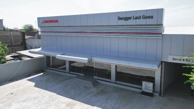 Gedung jaringan baru Honda sulawesi