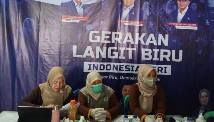 Donor darah dan CKG warnai rangkaian HUT ke 25 Partai Demokrat