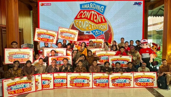 Puncak Penghargaan JNE Content Competition 2026, 77 Pemenang Terpilih Diumumkan