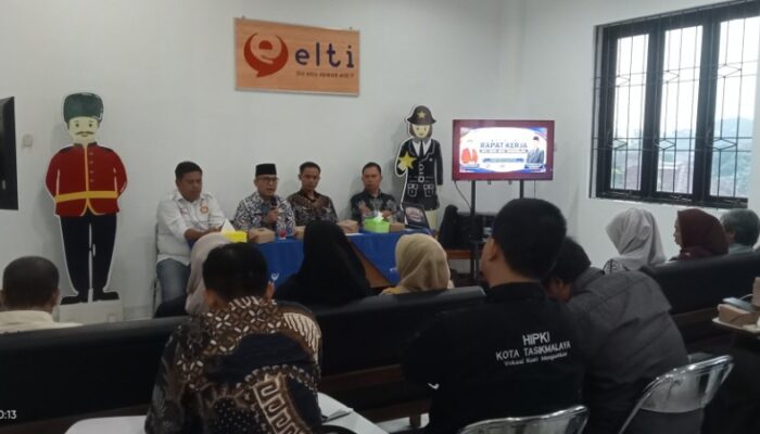Gelar Raker, DPC HIPKI Kota Tasikmalaya Suarakan Tantangan LKP ke Kadisdik