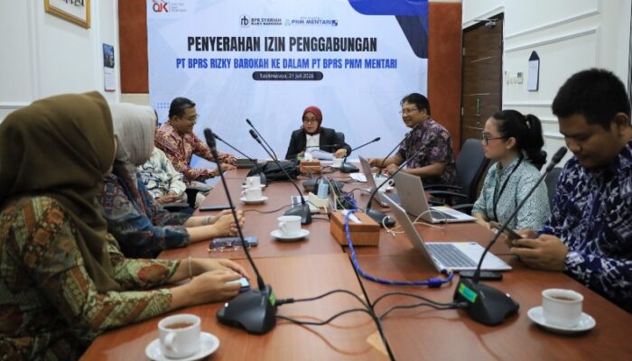 OJK Setujui Penggabungan PT BPR Rizky Barokah ke dalam PT BPRS Mentari