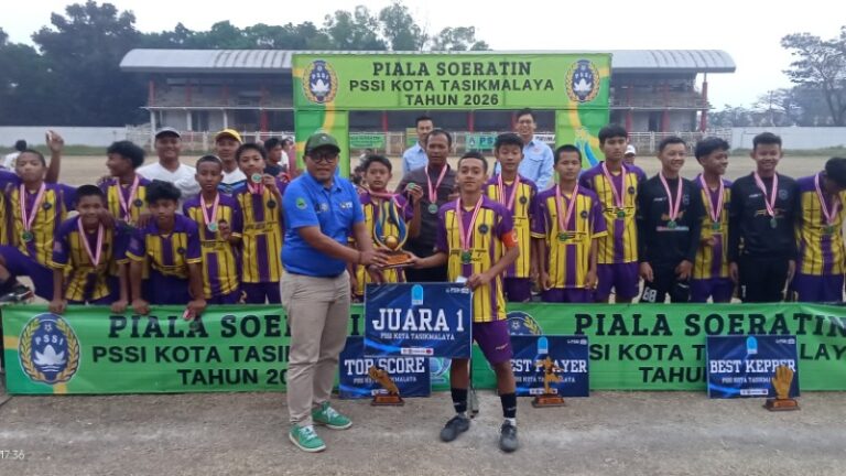 Piala Suratin Kota Tasikmalaya Ditutup, Tiga Tim U13 dan U15 siap harumkan Kota Tasikmalaya ditingkat Jabar