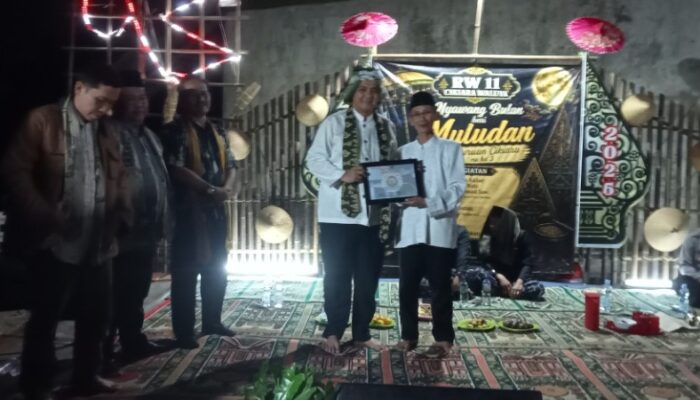 Nyawang Bulan di Cikiara dapat Apresiasi dari Wakil Walikota Tasikmalaya