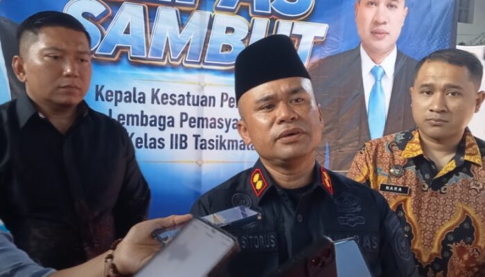 Pisah sambut KPLP Lapas kelas IIB Tasikmalaya, Over Capacity jadi perhatian Kalapas