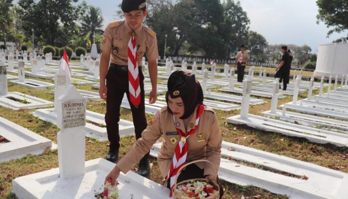 Ziarah ke TMP Kusumah Bangsa Pramuka Kota Tasikmalaya Kenang dan Rawat Jejak Perjuangan Pahlawan