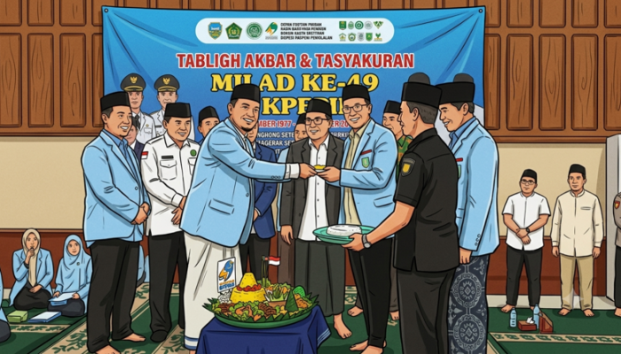 Milad ke-49 BKPRMI Kota Tasik: Menuju Indonesia Emas 2045, Kesejahteraan Guru Masih 'Saeutik Mas'