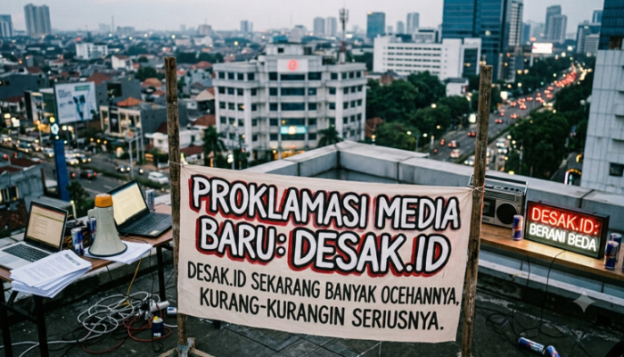 Desak.id Sekarang Banyak Ocehannya, Kurang-kurangin Seriusnya Desak.id Sekarang Banyak Ocehannya, Kurang-kurangin Seriusnya