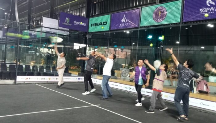 Unik! PDGI Tasik Mampir ke Lapangan Padel, Kolaborasikan Edukasi Gigi Gratis Lewat ‘Smash for Smiles’